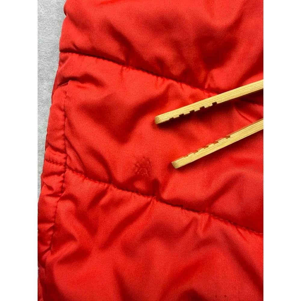 Spyder Kids 4T Red Puffer Vest Full Zip Quilted Insulated Outerwear Fall Winter